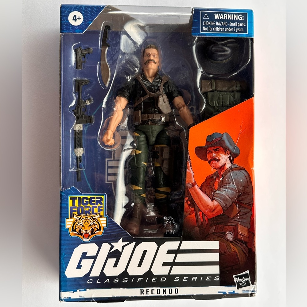 G.I. Joe Classified Series-Tiger Force Recondo 6” Action figure by Hasbro.